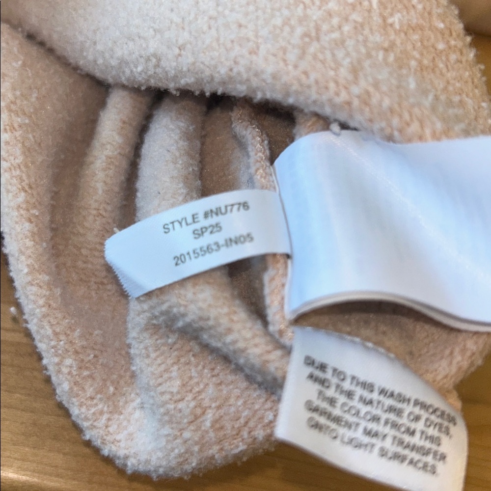 Madewell Relaxed Mockneck Cropped Sweatshirt Pale Blush Women’s Small - Picture 9 of 12